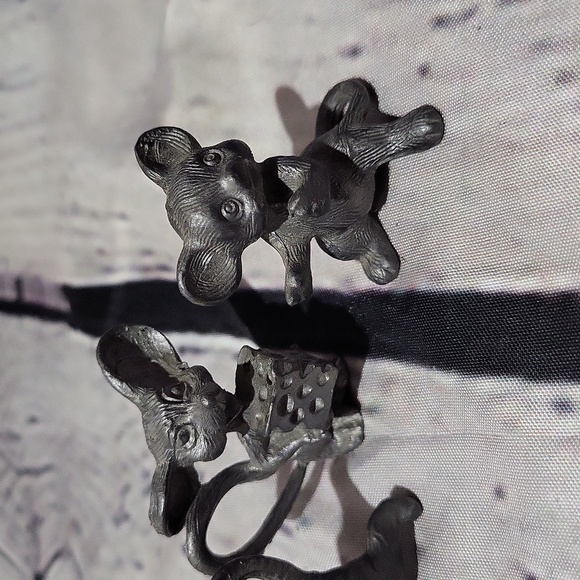 Pewter Miniature micevSet of 6 - Picture 6 of 6